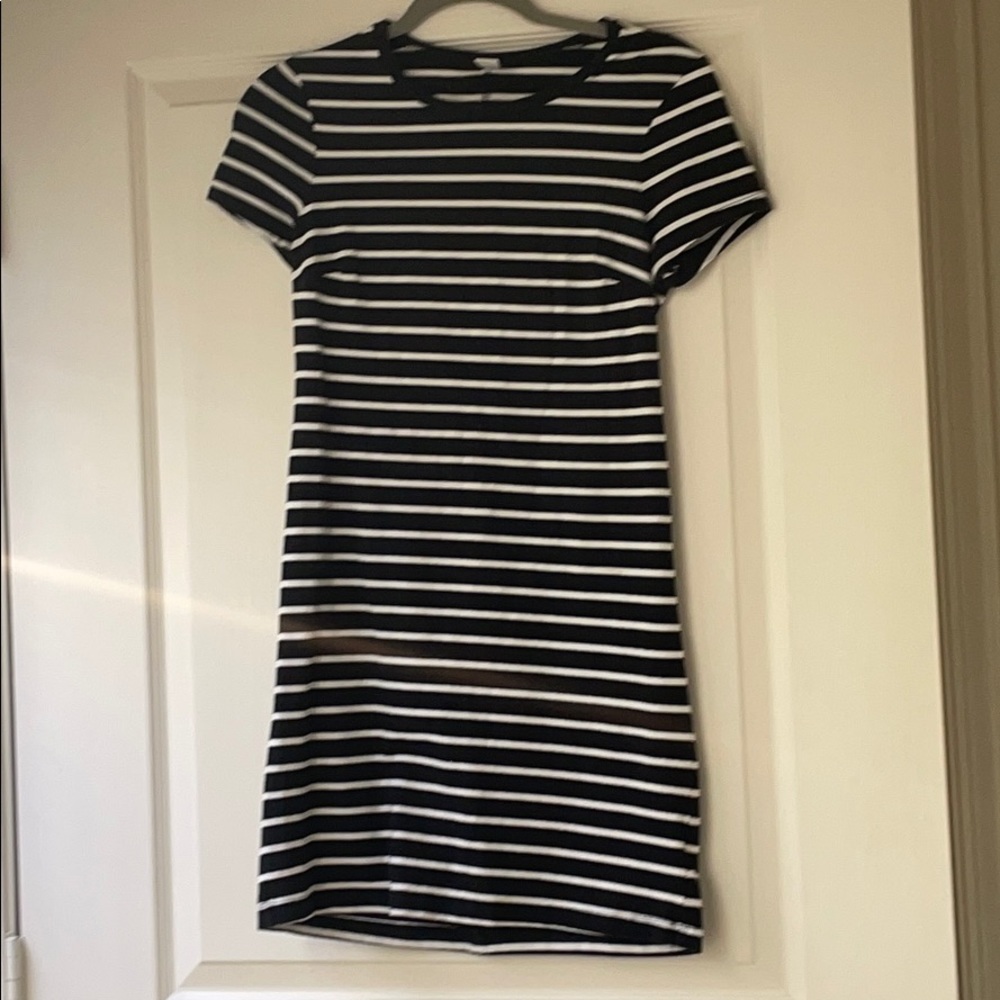 Old Navy Striped T Shirt Dress